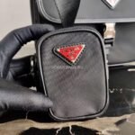 Replica Prada 2VH110 Nylon Cross Body Bag Black39127 - Image 4