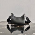 Replica Prada 1BH204 Prada Re-Edition 2005 Saffiano leather Bag in Black Silver38897 - Image 2