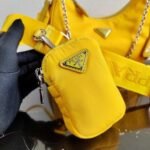 Replica Prada 1BH204 Prada Re-Edition 2005 Nylon Bag Yellow38857 - Image 6