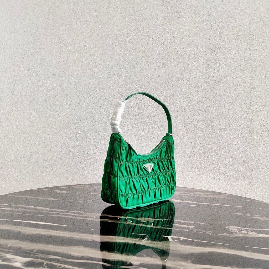 Our Factory offer best Designer HIGH quality replica handbags in cheaper price! Up to 70% discount now. Quality Guarantee! Fast Shipping Worldwide Replica Prada 1NE204 Prada Nylon and Saffiano Leather Mini Bag in Green39128 - Image 1