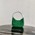 Replica Prada 1NE204 Prada Nylon and Saffiano Leather Mini Bag in Green39128 - Image 2