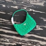 Replica Prada 1NE204 Prada Nylon and Saffiano Leather Mini Bag in Green39128 - Image 4