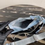 Replica Prada 1BH204 Prada Re-Edition 2005 Nylon Bag Light Blue38789 - Image 7