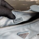 Replica Prada 1BH204 Prada Re-Edition 2005 Nylon Bag Light Blue38789 - Image 8