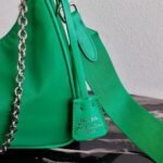 Replica Prada 1BH204 Prada Re-Edition 2005 Nylon Bag Green38779 - Image 7