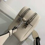 Replica Prada Leather bag with shoulder strap 1BH082 Beige40038 - Image 4