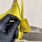 Replica Prada 1BH204 Prada Re-Edition 2005 Nylon Bag Light Yellow38740 - Image 5