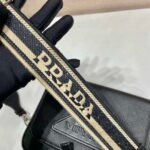 Replica Prada 2VH152 Saffiano leather shoulder bag Black39859 - Image 6