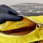 Replica Prada 1BH204 Prada Re-Edition 2005 Nylon Bag Light Yellow38740 - Image 7