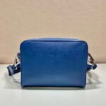 Replica Prada 2VH152 Saffiano leather shoulder bag Blue39877 - Image 4