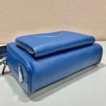Replica Prada 2VH152 Saffiano leather shoulder bag Blue39877 - Image 5