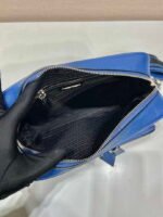 Replica Prada 2VH152 Saffiano leather shoulder bag Blue39877 - Image 7