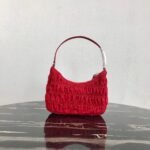 Replica Prada 1NE204 Prada Nylon and Saffiano Leather Mini Bag in Red39168 - Image 2