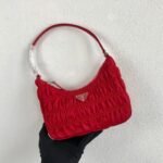 Replica Prada 1NE204 Prada Nylon and Saffiano Leather Mini Bag in Red39168 - Image 8