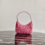 Replica Prada 1NE204 Prada Nylon and Saffiano Leather Mini Bag in Pink39148 - Image 2