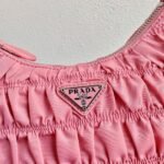 Replica Prada 1NE204 Prada Nylon and Saffiano Leather Mini Bag in Pink39148 - Image 4