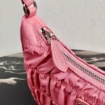 Replica Prada 1NE204 Prada Nylon and Saffiano Leather Mini Bag in Pink39148 - Image 5