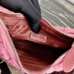 Replica Prada 1NE204 Prada Nylon and Saffiano Leather Mini Bag in Pink39148 - Image 7