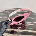 Replica Prada 1NE204 Prada Nylon and Saffiano Leather Mini Bag in Pink39148 - Image 8