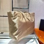 Replica Prada 1BG107 Re Nylon Medium Tote Bag Apricot38679 - Image 3