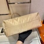Replica Prada 1BG107 Re Nylon Medium Tote Bag Apricot38679 - Image 5