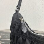 Replica Prada 1NE204 Prada Nylon and Saffiano Leather Mini Bag in Black39108 - Image 5