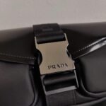 Replica Prada 1BD295 Prada Pocket Nappa Leather Bag Black38668 - Image 5
