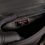 Replica Prada 1BD295 Prada Pocket Nappa Leather Bag Black38668 - Image 9