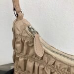 Replica Prada 1NE204 Prada Nylon and Saffiano Leather Mini Bag in Apricot39107 - Image 4