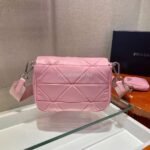 Replica Prada 1BD292 Prada Three In One Nylon Shoulder Bag Pink38639 - Image 3
