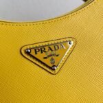 Replica Prada 1BH204 Prada Re-Edition 2005 Saffiano leather Bag in Yellow38978 - Image 5