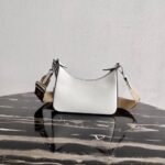 Replica Prada 1BH204 Prada Re-Edition 2005 Saffiano leather Bag in White Silver38968 - Image 2