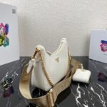 Replica Prada 1BH204 Prada Re-Edition 2005 Saffiano leather Bag in White38957
