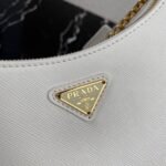 Replica Prada 1BH204 Prada Re-Edition 2005 Saffiano leather Bag in White38957 - Image 4