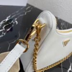 Replica Prada 1BH204 Prada Re-Edition 2005 Saffiano leather Bag in White38957 - Image 5