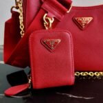 Replica Prada 1BH204 Prada Re-Edition 2005 Saffiano leather Bag in Red38947 - Image 7