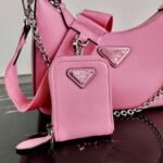 Replica Prada 1BH204 Prada Re-Edition 2005 Saffiano leather Bag in Pink38937 - Image 7