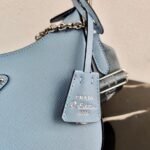 Replica Prada 1BH204 Prada Re-Edition 2005 Saffiano leather Bag in Light Blue38917 - Image 4