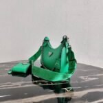 Replica Prada 1BH204 Prada Re-Edition 2005 Saffiano leather Bag in Green38907