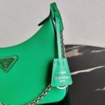 Replica Prada 1BH204 Prada Re-Edition 2005 Saffiano leather Bag in Green38907 - Image 5