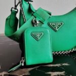 Replica Prada 1BH204 Prada Re-Edition 2005 Saffiano leather Bag in Green38907 - Image 7