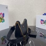 Replica Prada 1BH204 Prada Re-Edition 2005 Saffiano leather Bag in Black38887