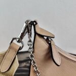 Replica Prada 1BH204 Prada Re-Edition 2005 Saffiano leather Bag in Apricot Silver38877 - Image 7