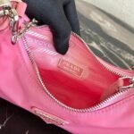 Replica Prada 1BH204 Prada Re-Edition 2005 Nylon Bag Pink38758 - Image 8