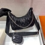 Replica Prada 1BH204 Mini Bags Prada Crossbody Leather bag In Black38689 - Image 2