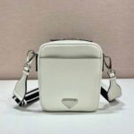Replica Prada 2VH154 Saffiano leather shoulder bag White39895 - Image 2