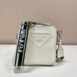 Replica Prada 2VH154 Saffiano leather shoulder bag White39895 - Image 4