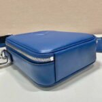 Replica Prada 2VH154 Saffiano leather shoulder bag Blue39878 - Image 5
