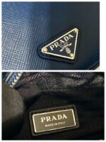 Replica Prada 2VH154 Saffiano leather shoulder bag Blue39878 - Image 8