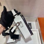 Replica Prada 2VH069 Brique Saffiano Smooth leather bag White39821 - Image 4